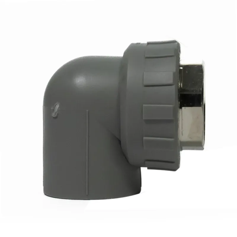 VINILIT - Codo Transicion 90° PPR Gris 32 mm x1" HI