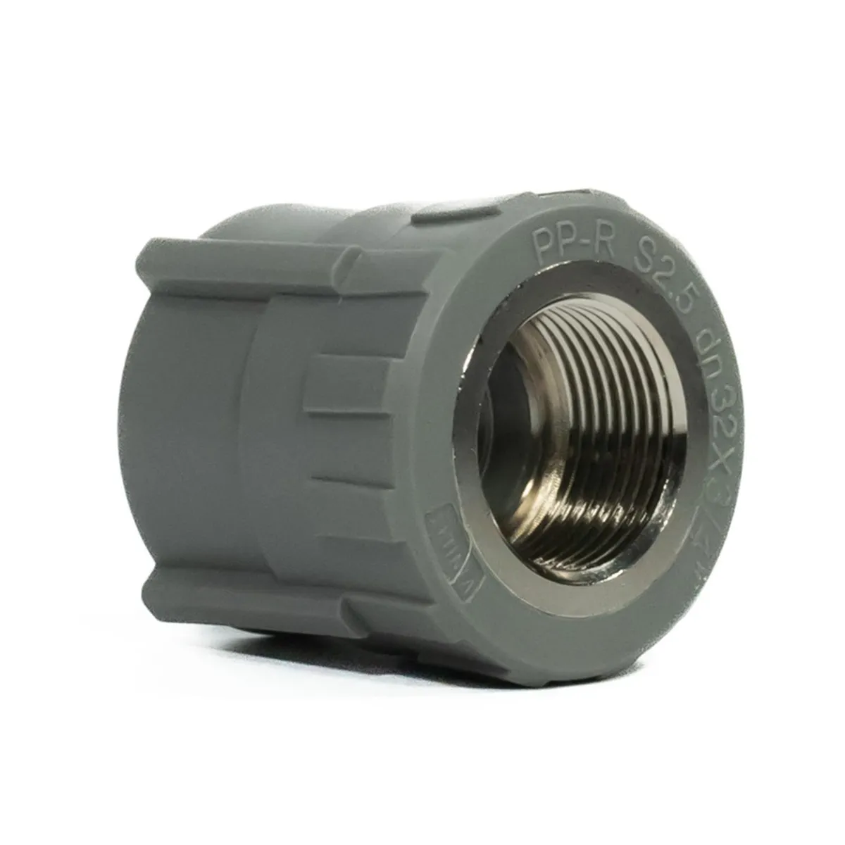 VINILIT - Terminal PPR Gris 32 mm x3/4" HI