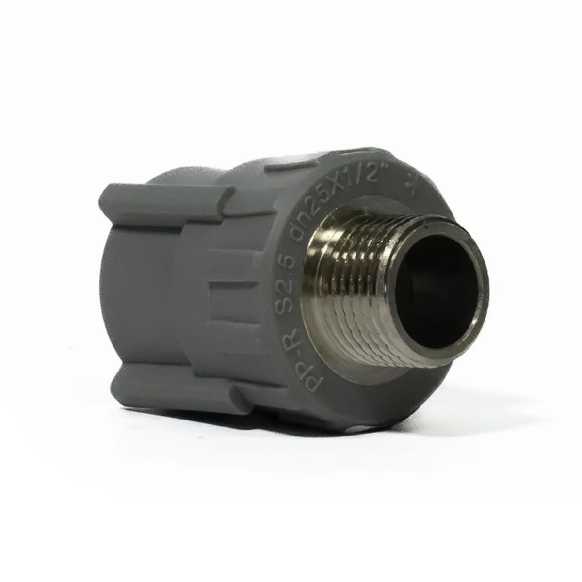 VINILIT - Terminal PPR Gris 25 mm x1/2" HE