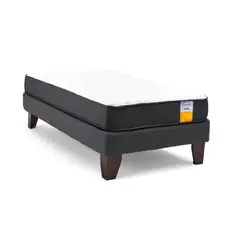 DRIMKIP - Cama Europea Funcional 1.5 Plaza BN 105 X 190 cm