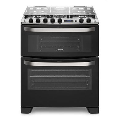Cocina a Gas 5 Platos Negro 76 DBT