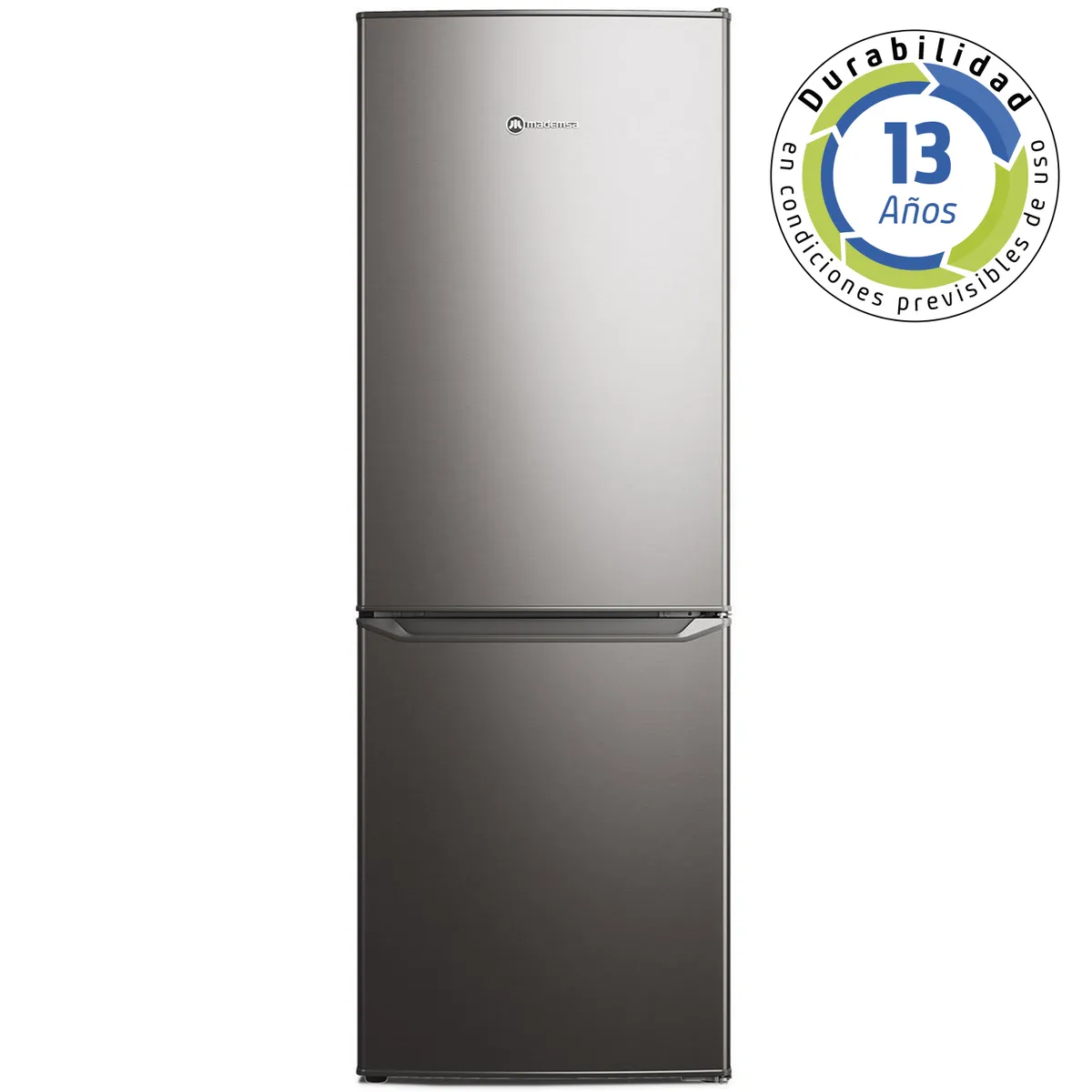 Refrigerador Bottom Freezer Frío Directo 166 Litros Inox MED165, marca MADEMSA - Foto Principal