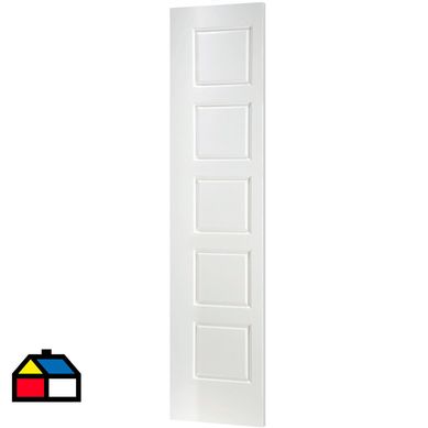 Puerta de closet de 1 hoja Borde Ro 35x50x200 cm