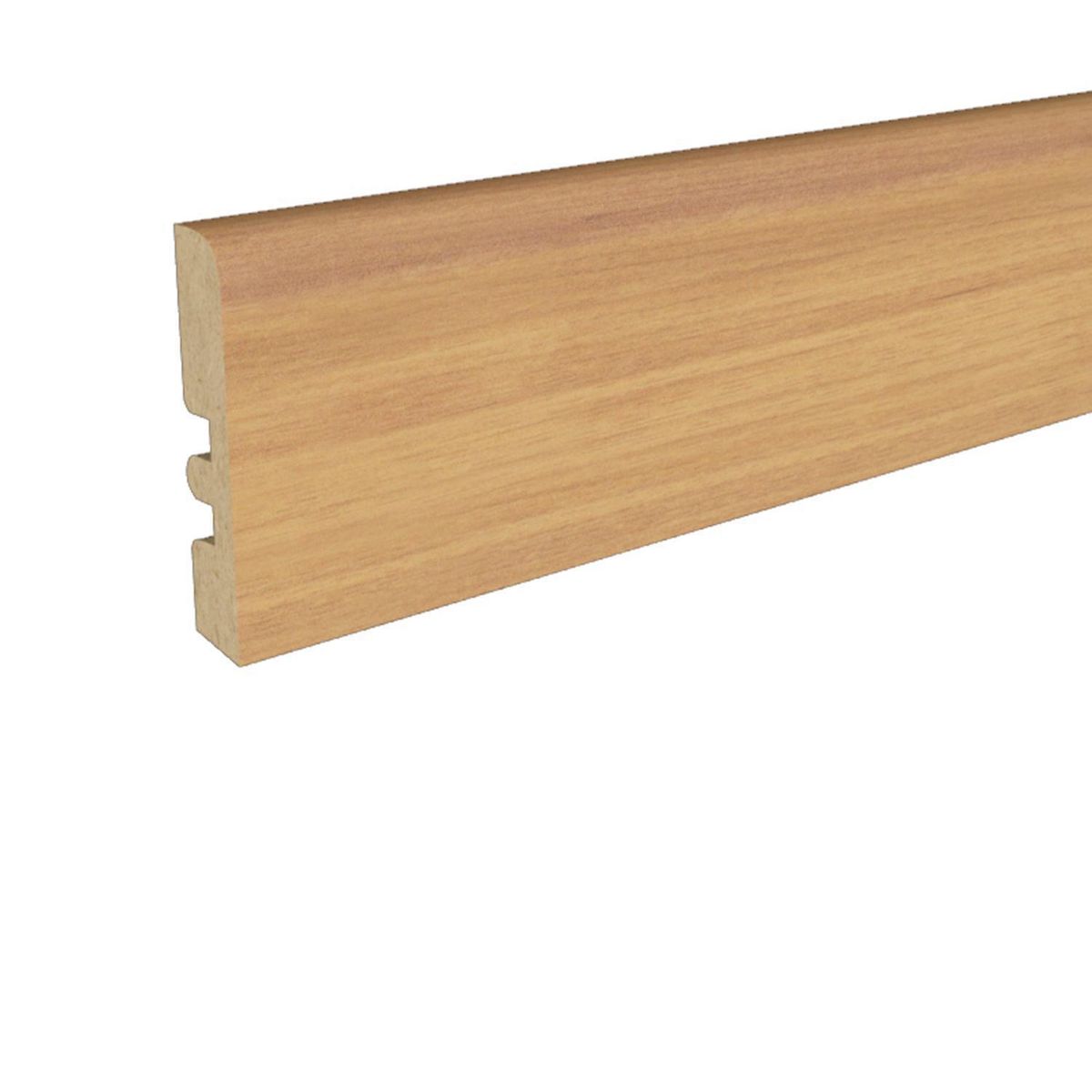 HOLZTEK - Guardapolvo MDF Hickory Brillo 12 mm 6.8x240 cm