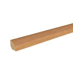 HOLZTEK - Moldura 1/4 Rodón MDF Hickory Brillo 19 mm 1.9x240 cm