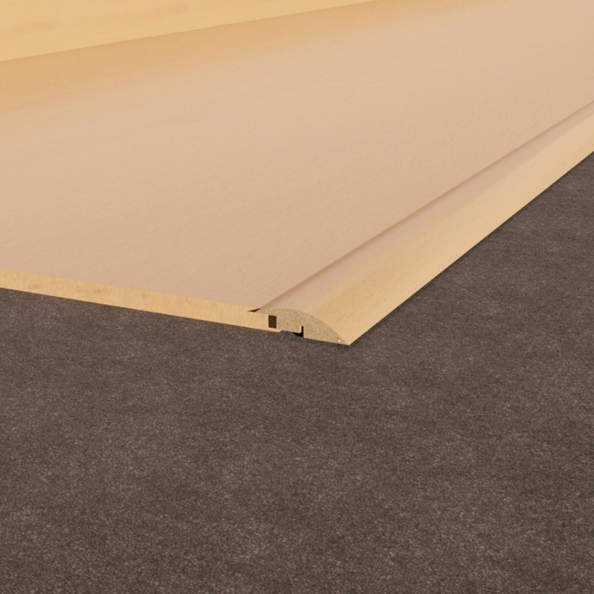 HOLZTEK - Guía de Compensación MDF Haya Natural 12 mm 4.2x100 cm