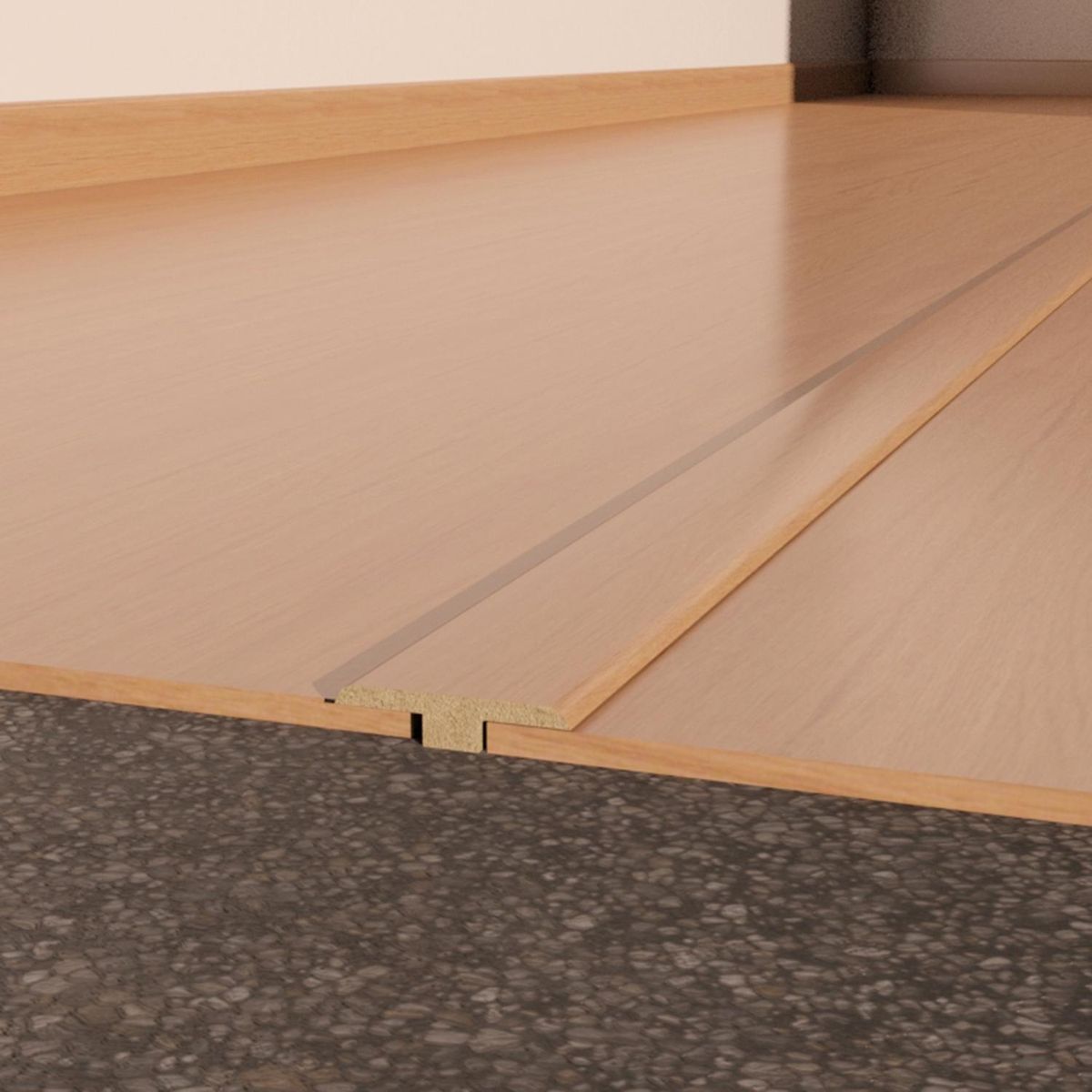 HOLZTEK - Guía de Transición MDF Cerezo Silvestre 12 mm 4.5x100 cm