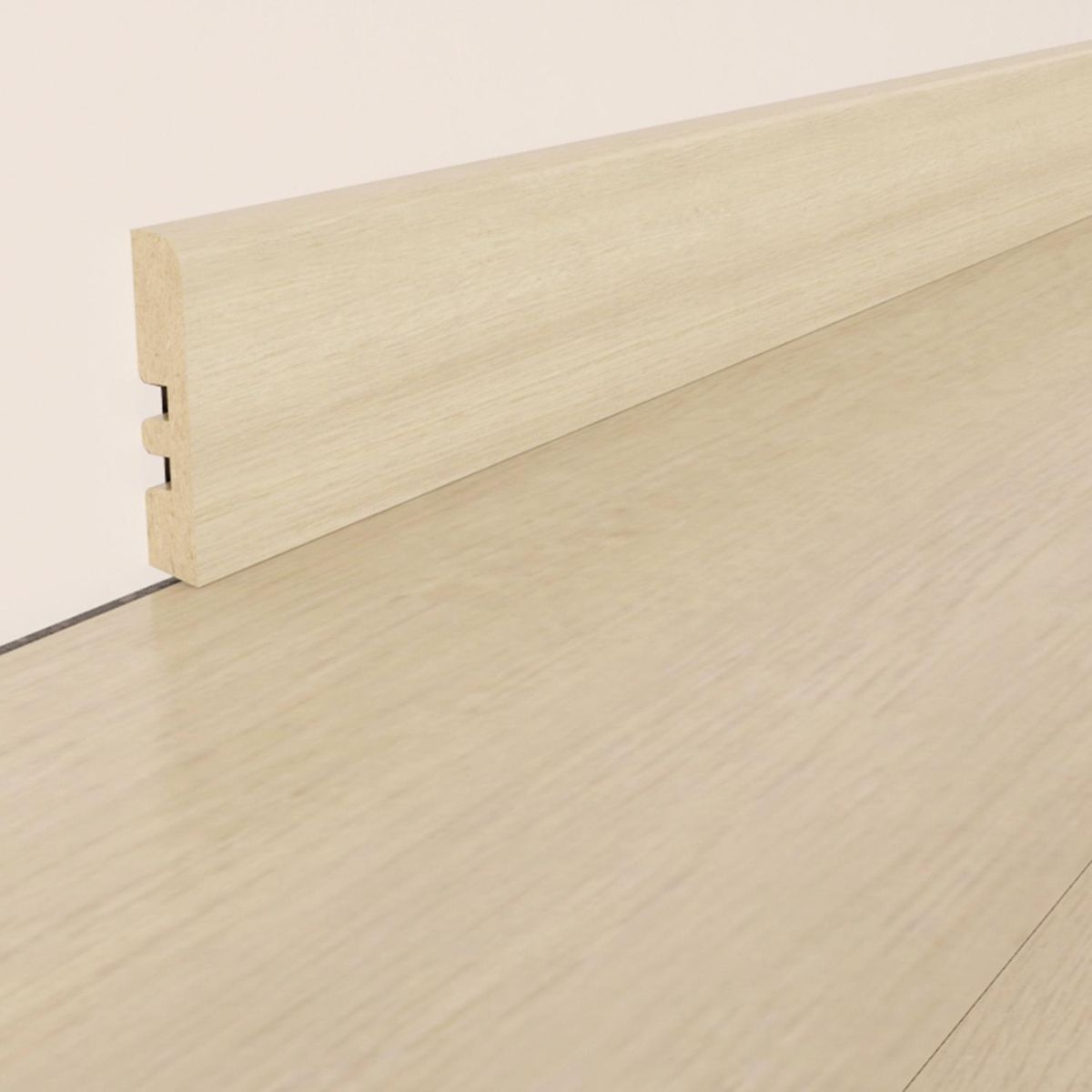 HOLZTEK - Guardapolvo MDF Mandala Beige 12 mm 6.8x240 cm