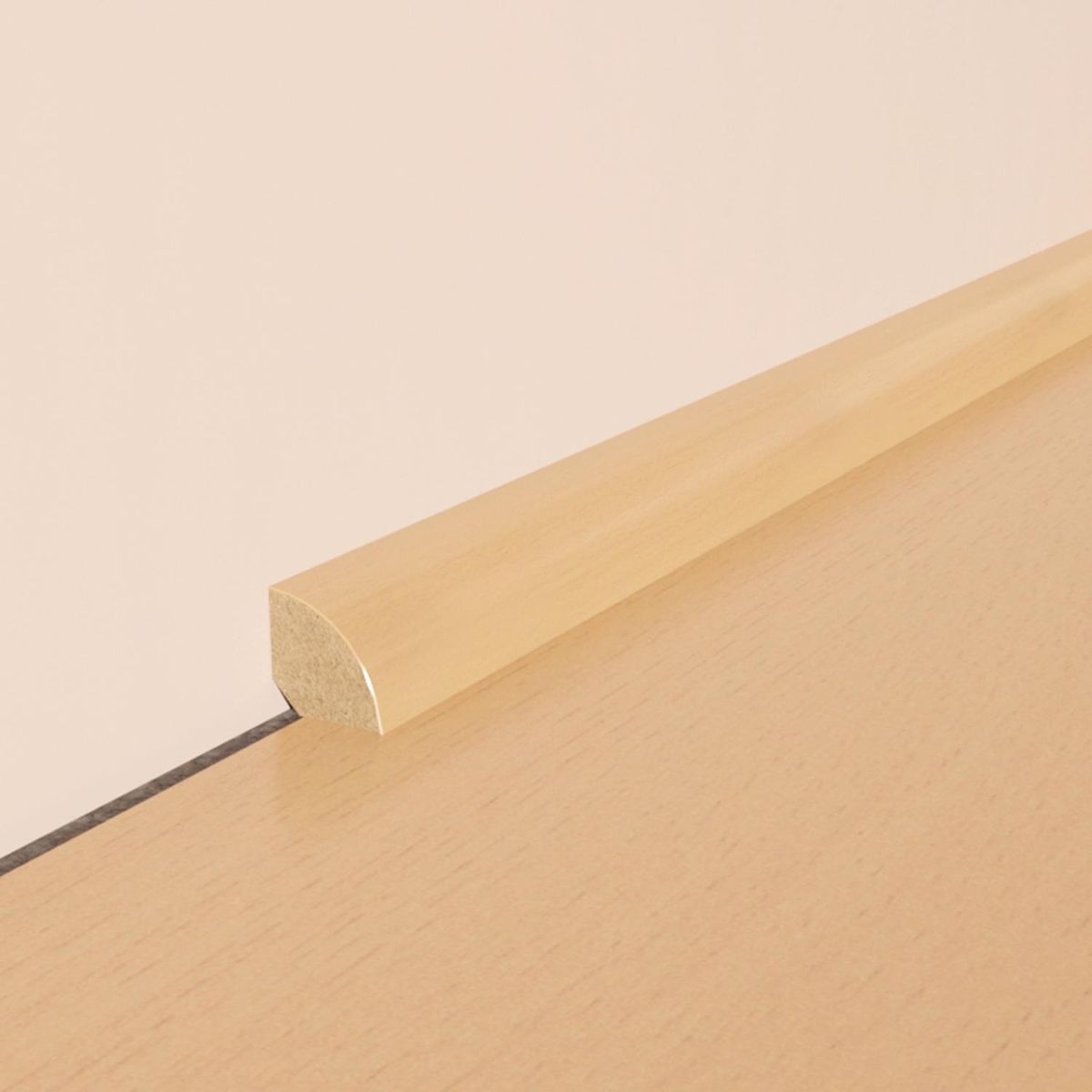 HOLZTEK - Moldura MDF Haya Natural 19 mm 1.9x240 cm