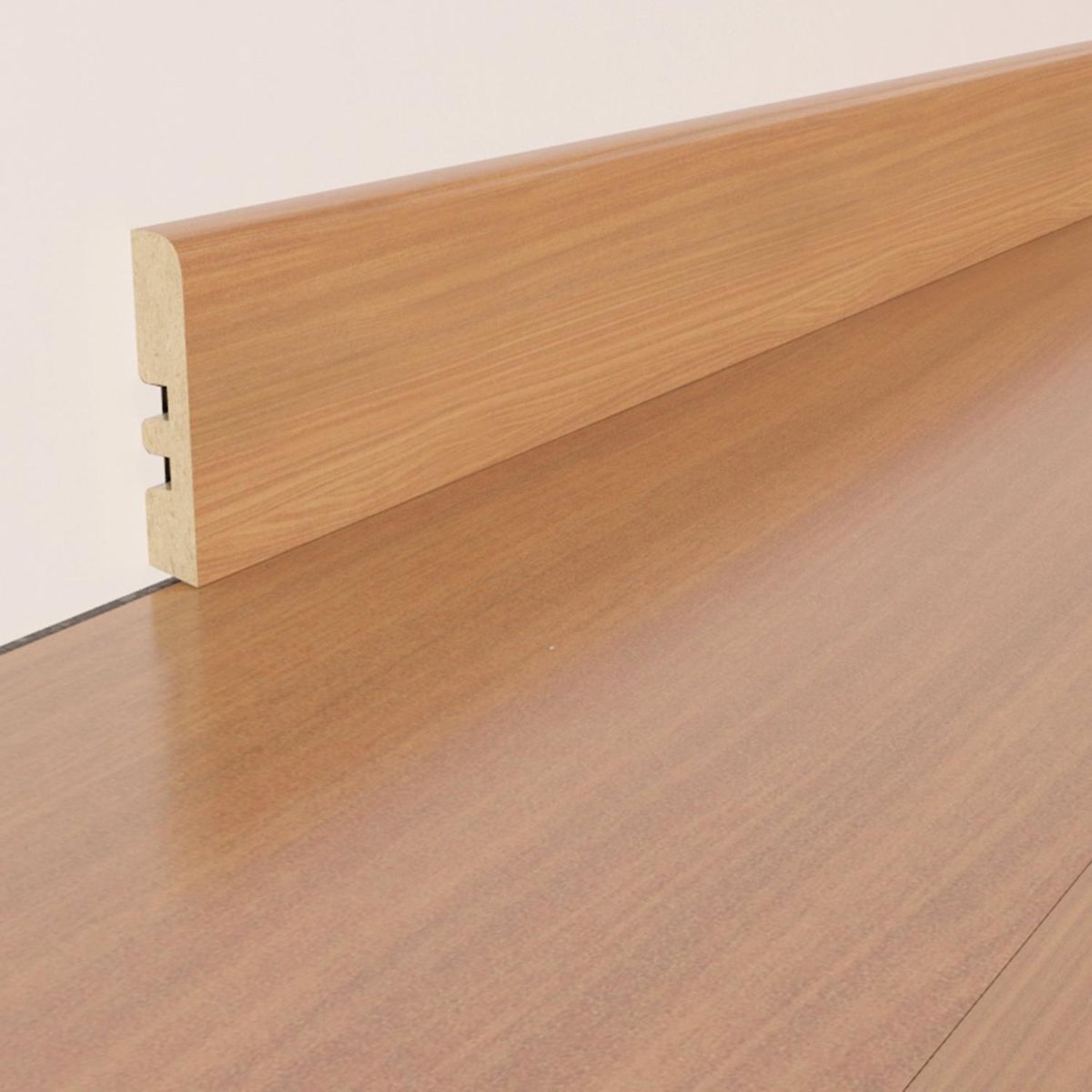 HOLZTEK - Guardapolvo MDF Ciprés 12 mm 6.8x240 cm