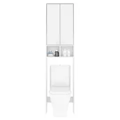 MOBILFRANK - Estante MDP 2 Nivel(es) 47x182x22 cm Blanco
