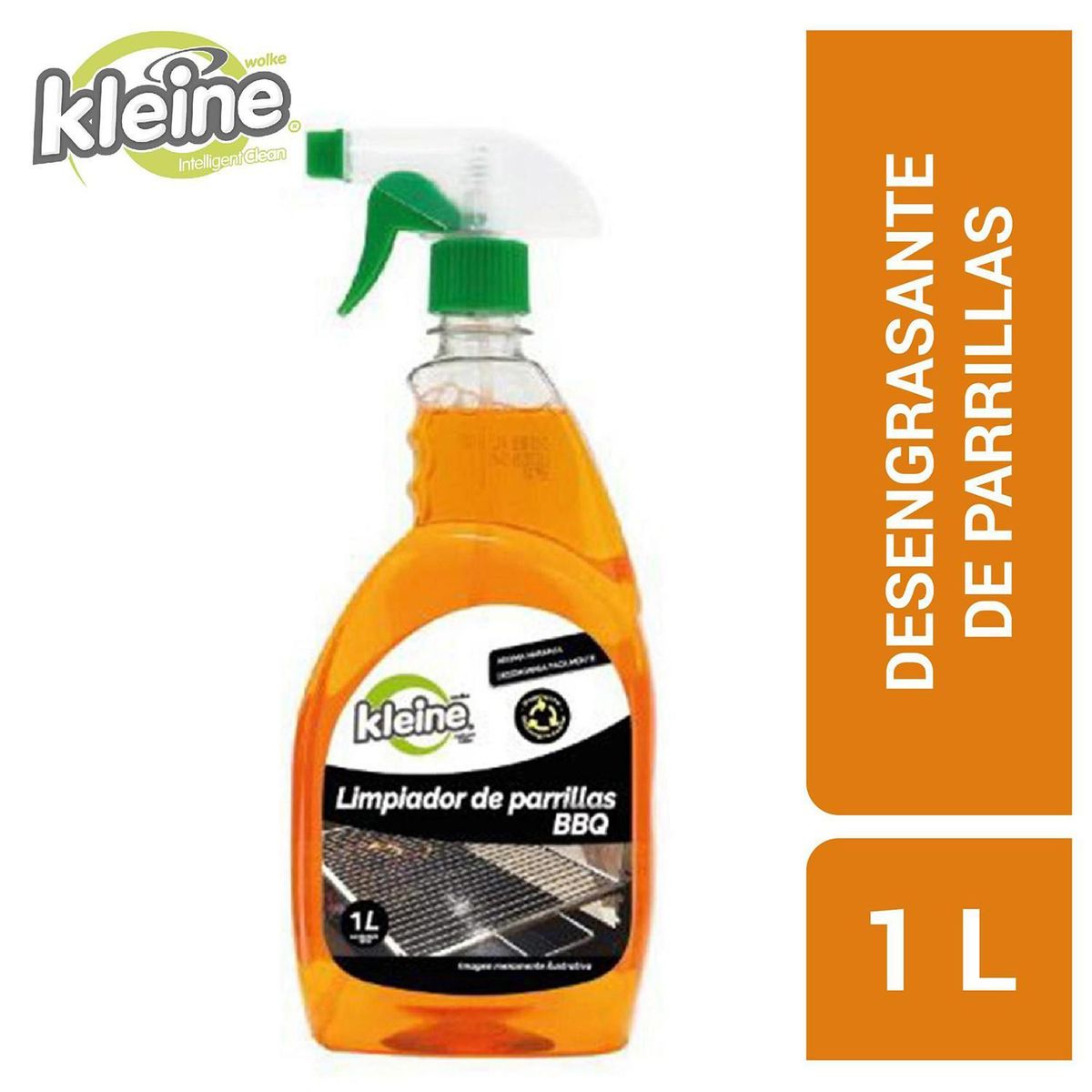 KLEINE WOLKE - Desengrasante Parrilla Bbq Kleine Wolke 1 Litro Alcalino Concentrado