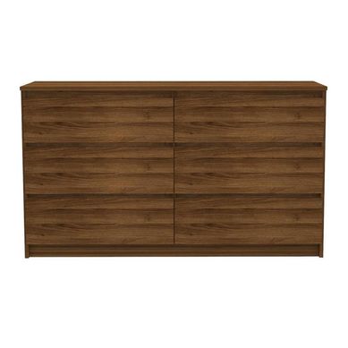 Cmoda Nordica 6 cajones nogal