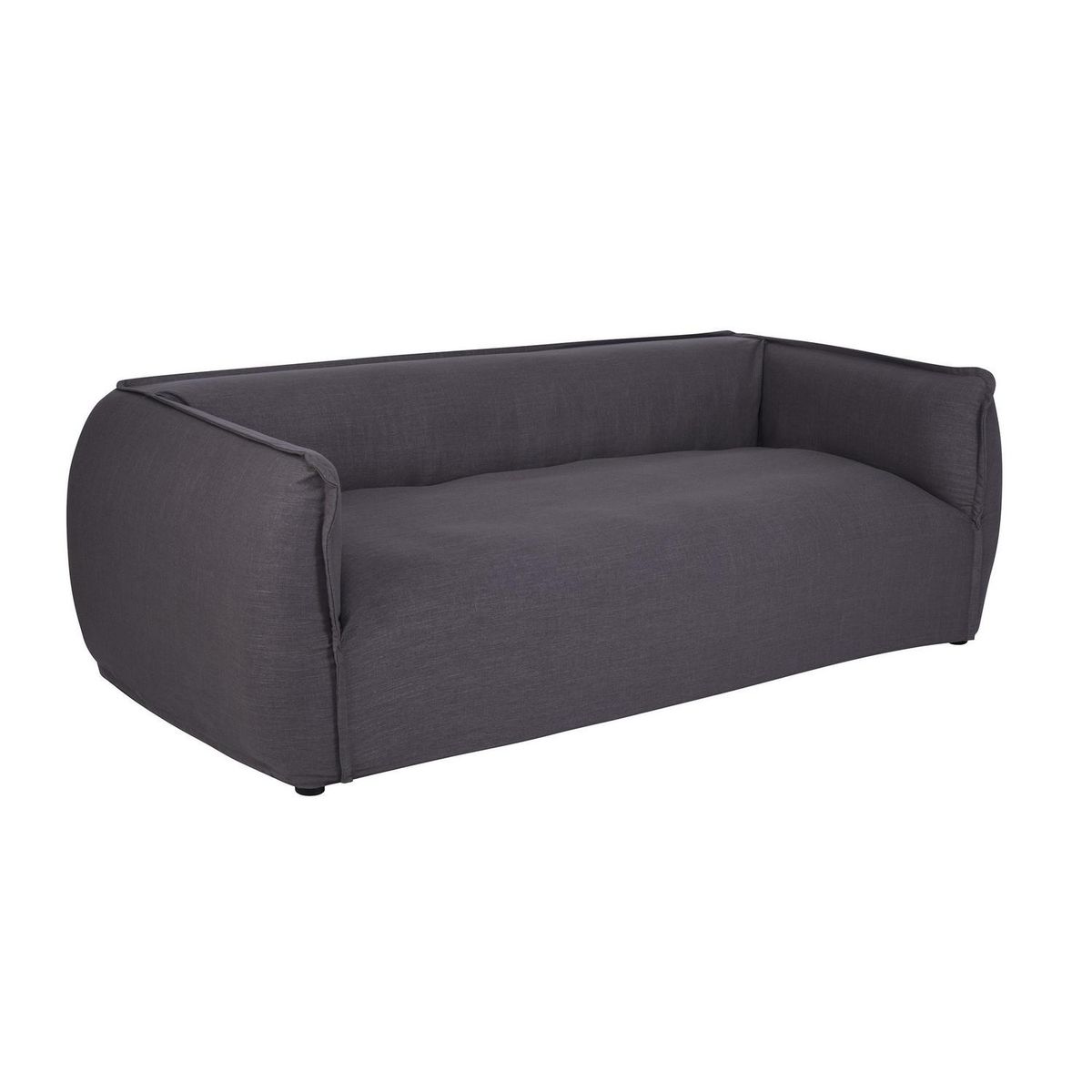 CIC - Sofá 3 cuerpos Boogie 207x68x96 cm Gris