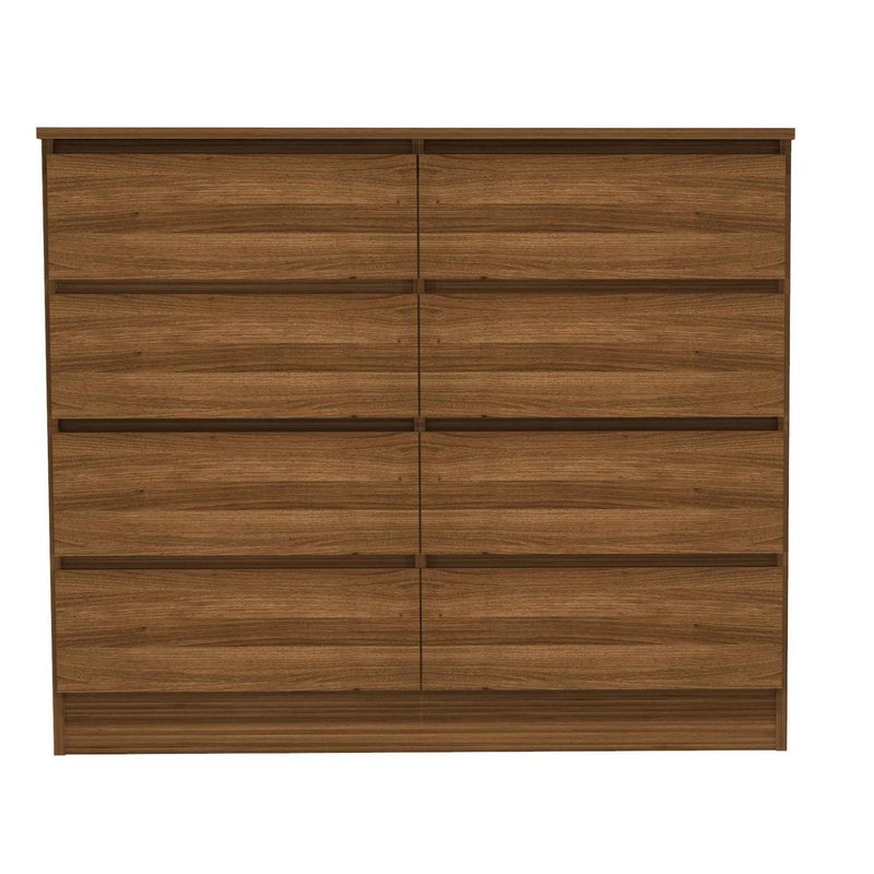 CIC - Cómoda 8 Cajón(es) Austria 100x85x45 cm Nogal