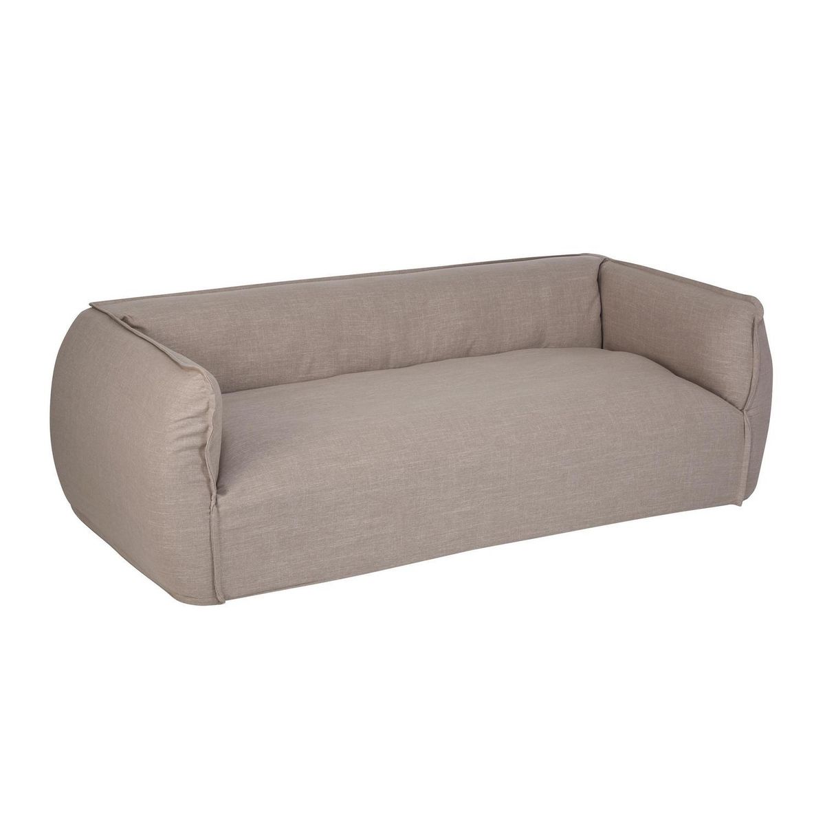 CIC - Sofá 3 cuerpos Boogie 207x68x96 cm Natural