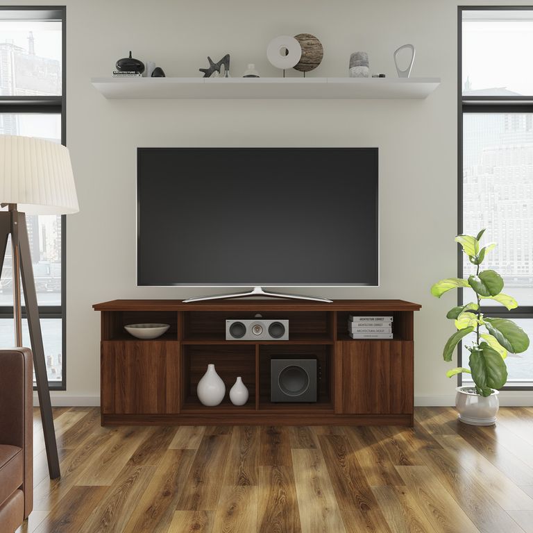 CIC Rack TV" 75 " Atenas Nogal 170x65x48 cm