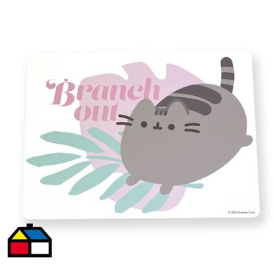Individual 30x45 cm diseo pusheen.