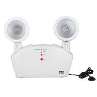 Lámpara de emergencia 2 focos LED direccionables