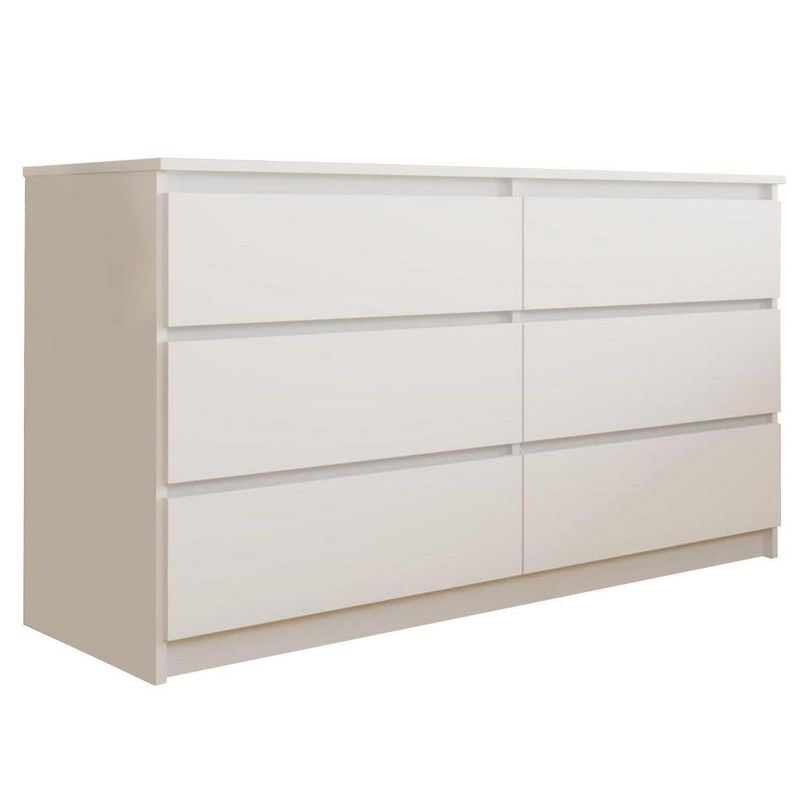CIC - Cómoda 6 Cajón(es) Nordica 120x69x45 cm Blanco