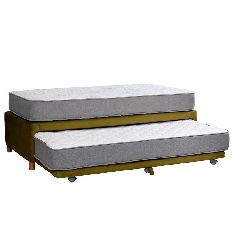 LATAM HOME - Cama 1.5 Plazas Nido Zen Best Verde