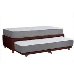 LATAM HOME - Cama 1.5 plazas Zen Best Chocolate