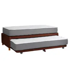 LATAM HOME - Cama Zen Best 1.5 plazas Chocolate