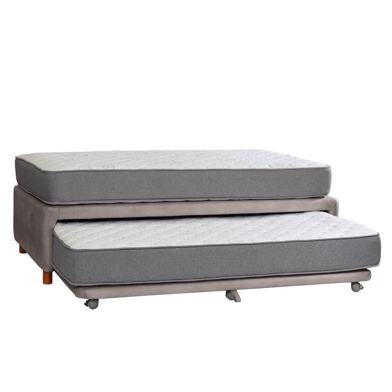 LATAM HOME - Cama Nido 1.5 plazas Zen Best  Gris