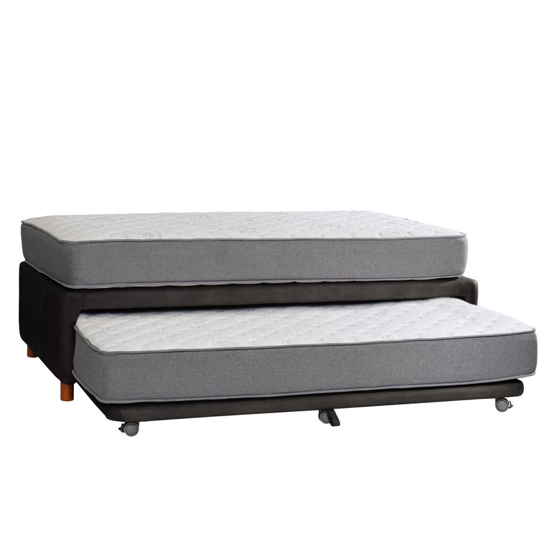 LATAM HOME - Cama Nido 1.5 plazas Zen Best  Negro