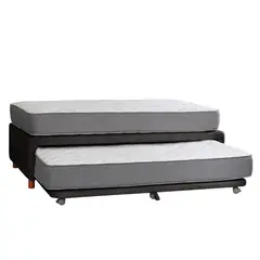LATAM HOME - Cama 1.5 Plazas Nido Zen Best Negro