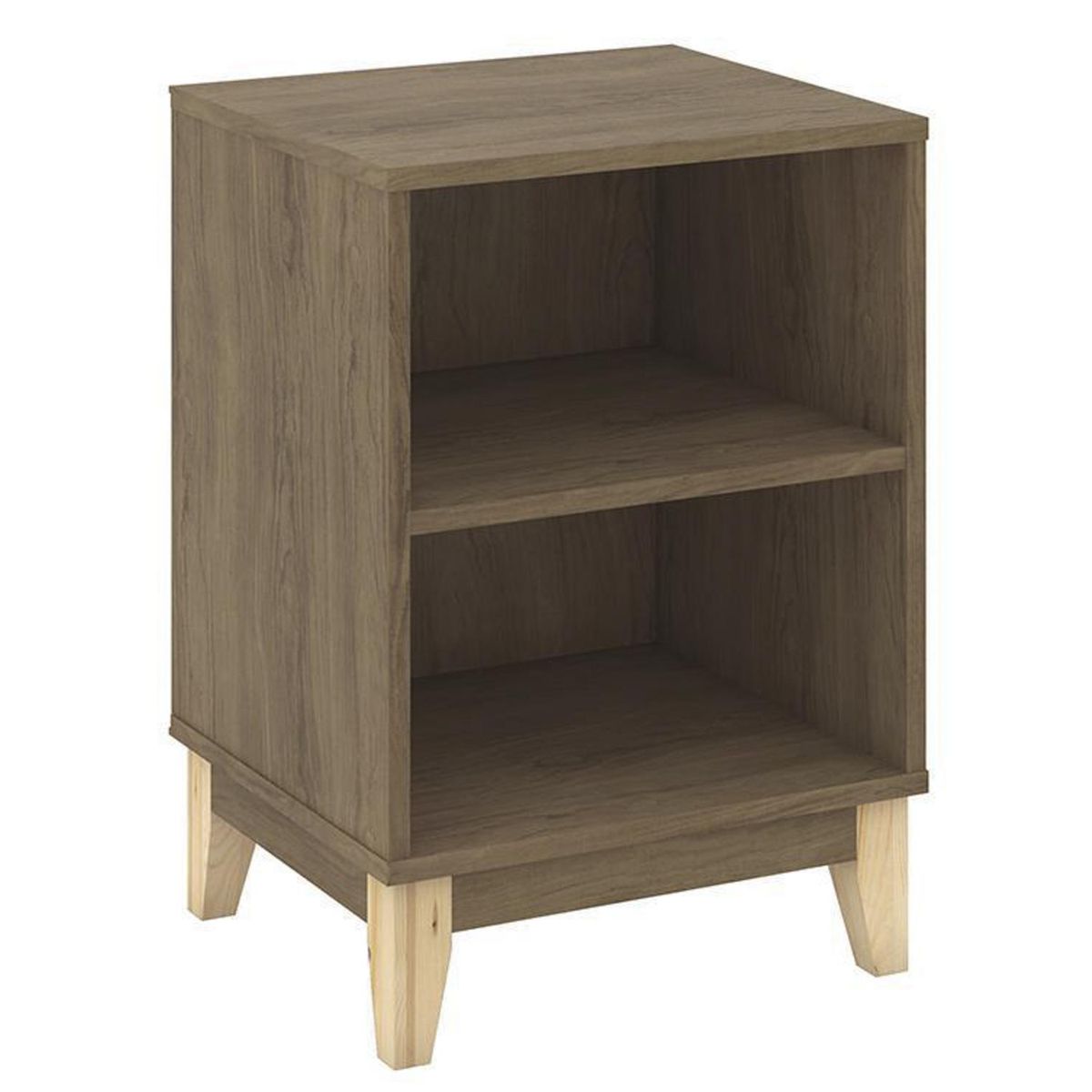 HOGA - Velador Dominga 40x57x35 cm Marron Rústico