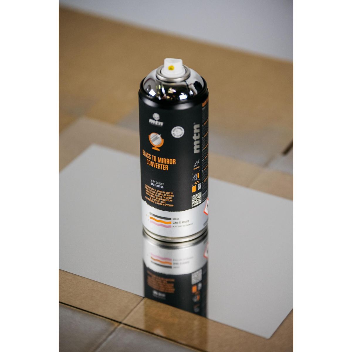 MONTANA COLORS - Pintura Efecto Convertidor de Vidrio Spray 0.4 l Brillante Incolora