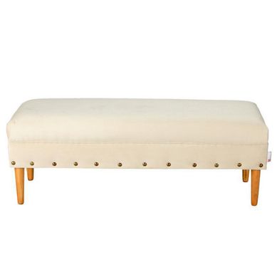 Banqueta Provenza Tacha felpa 04 Beige
