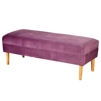 Banqueta Provenza felpa 04 Morado