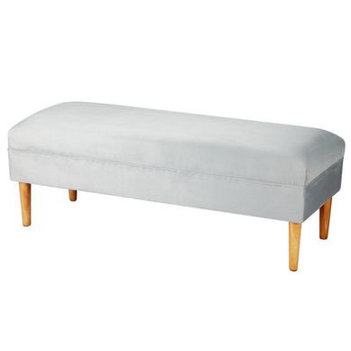 Banqueta Provenza felpa 04 Gris