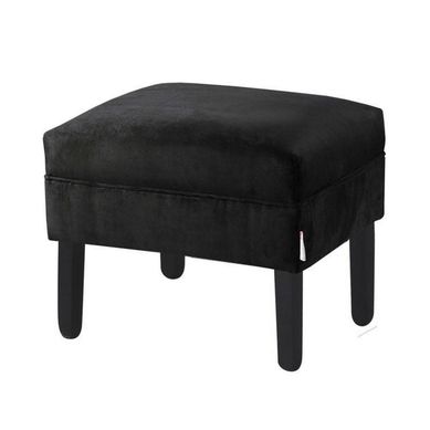 Pouf Sky felpa 00 Negro