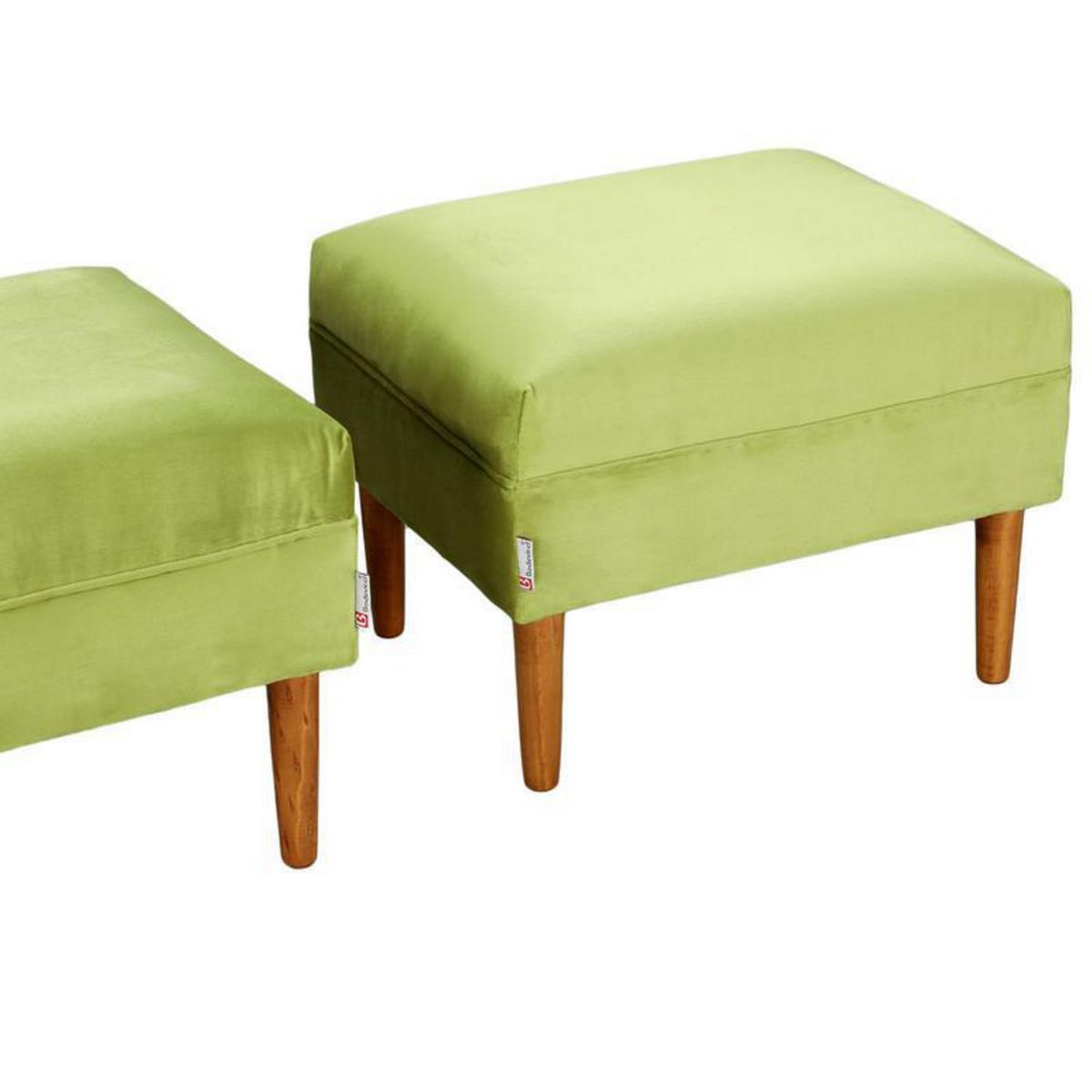 BODEVIR - Set 2 Poufs Provenza Felpa 04