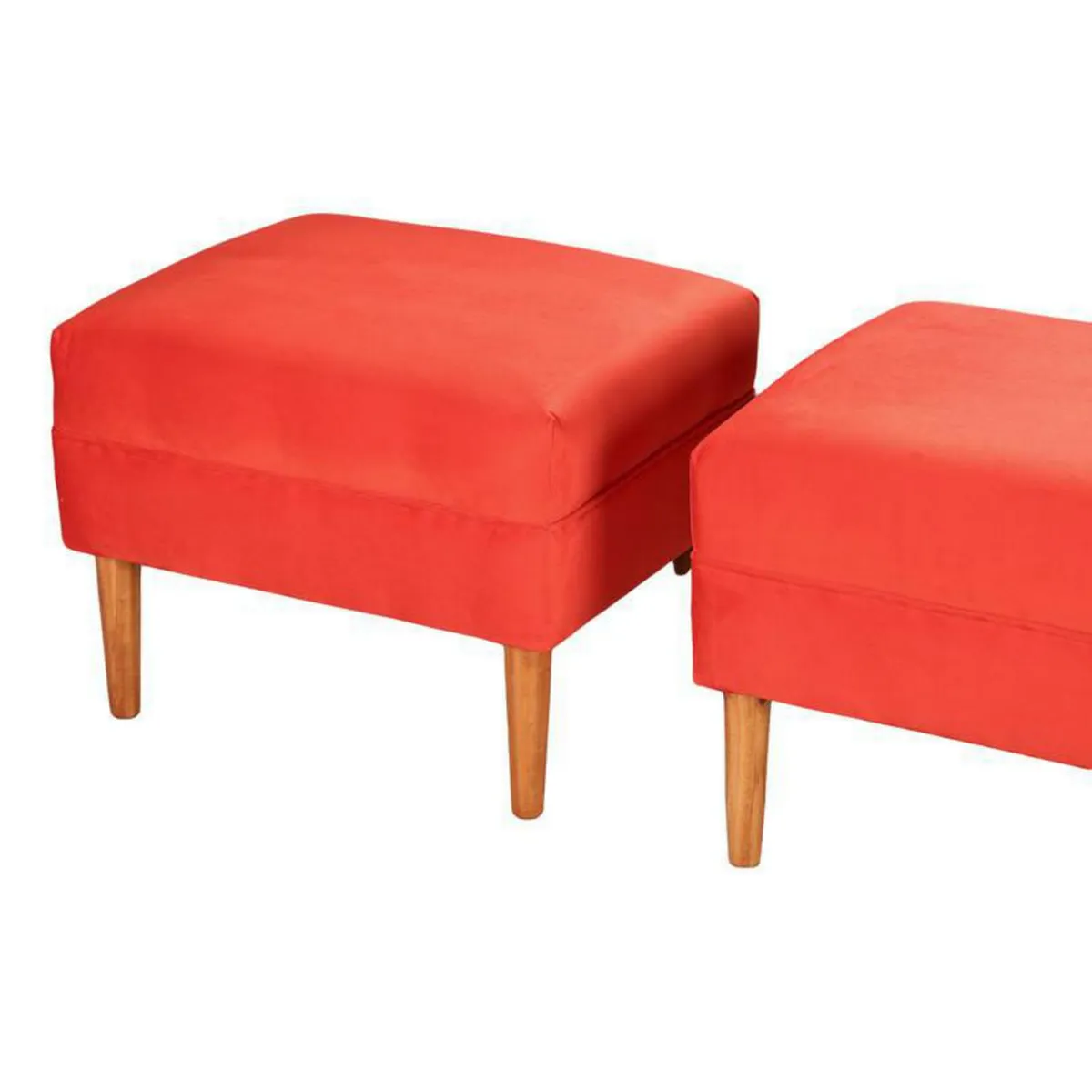 BODEVIR - Set 2 Poufs Provenza Felpa 04