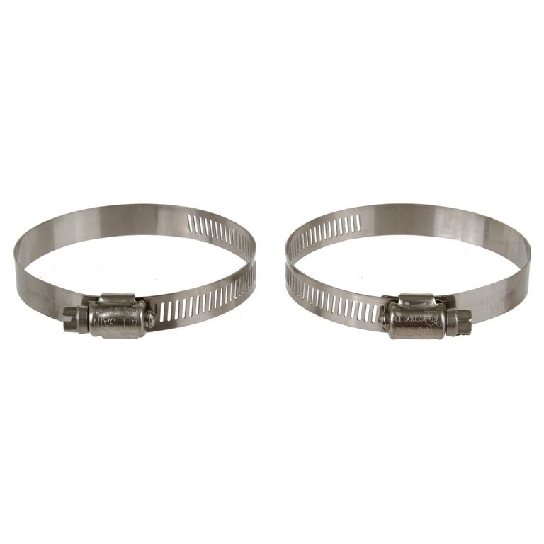 Abrazadera De Acero Inoxidable Para Manguera De Escape, Silenciador De Coche Conector De Tubo De Escape Abrazadera~p135533926