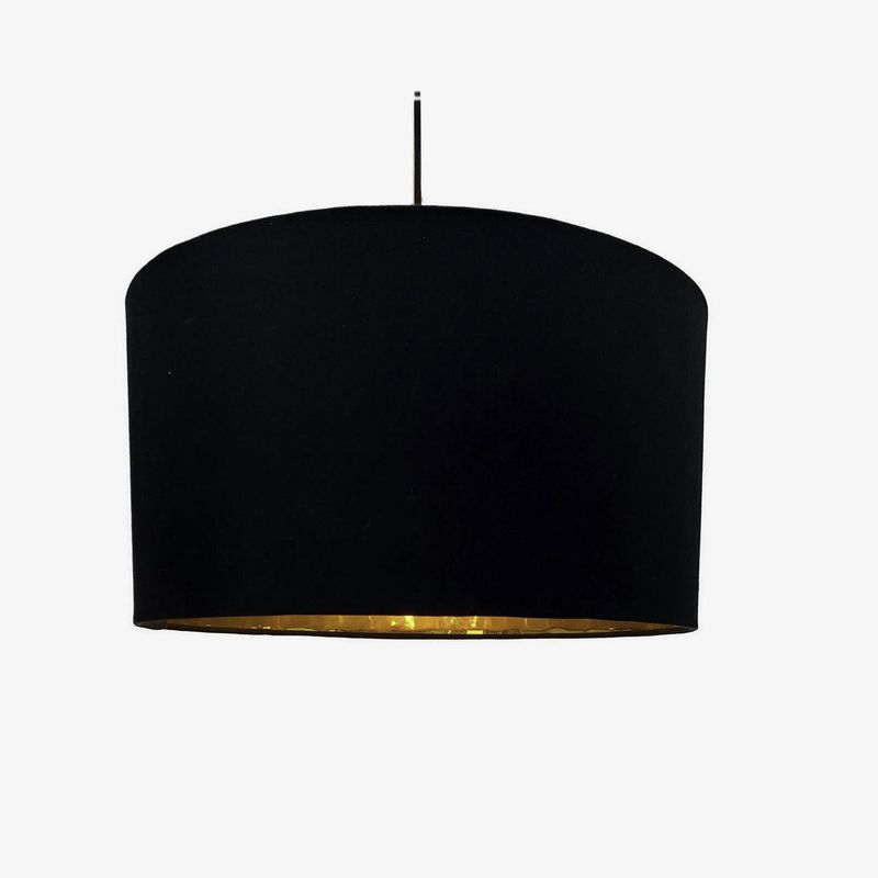 CONCEPT - Lámpara Colgante Baros Metal Negro 45 cm