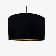 CONCEPT - Lámpara Colgante Baros Metal Negro 45 cm