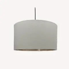 CONCEPT - Lámpara colgar con pantalla interior cobre para ampolleta led