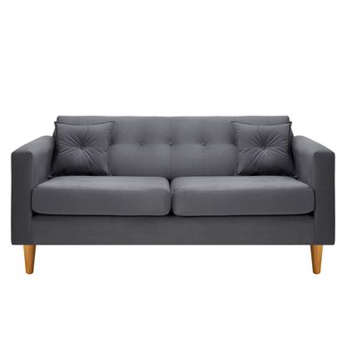 Sofa New Retro 3C Felpa 04 Gris
