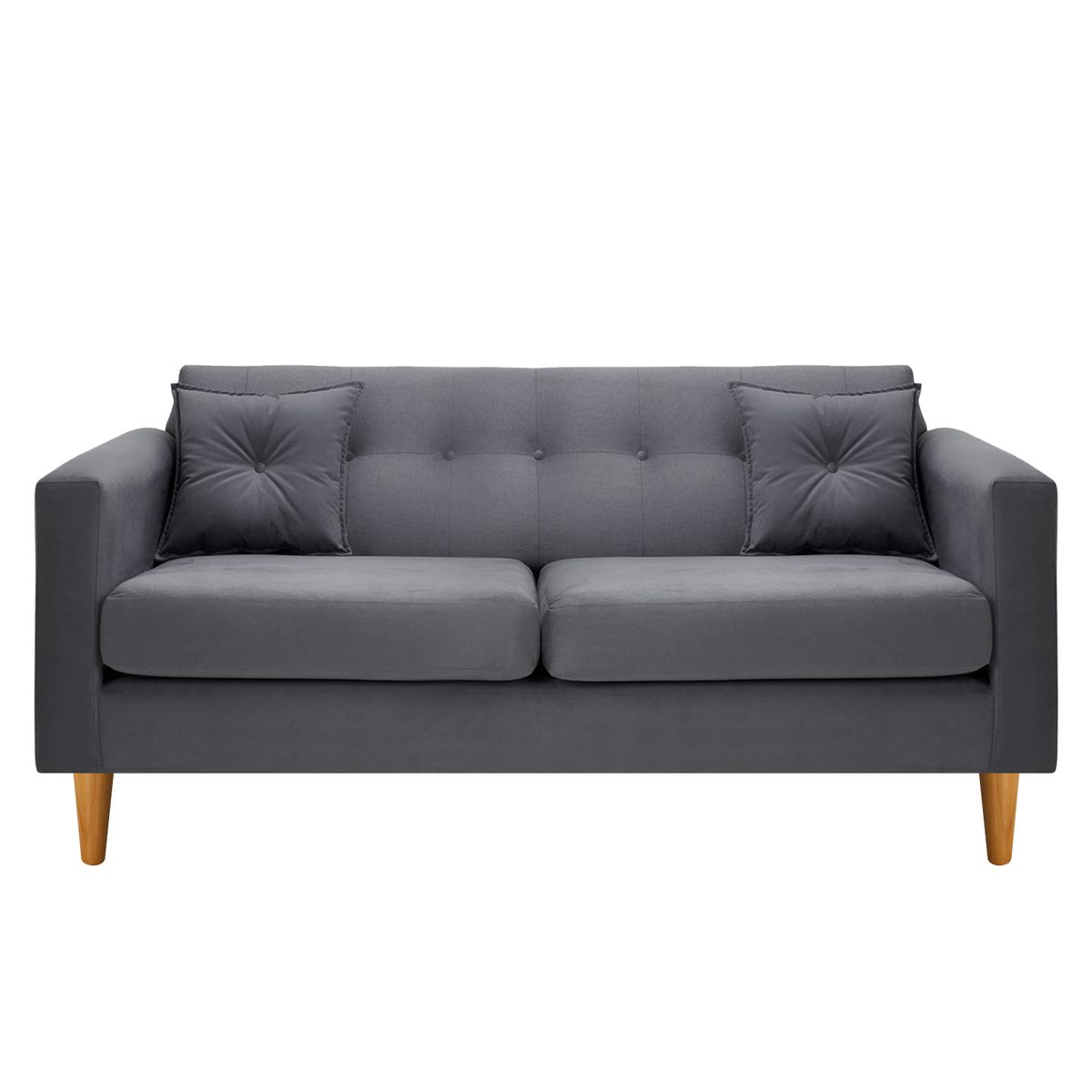 BODEVIR - Sofa New Retro 3 Cuerpos Felpa 04