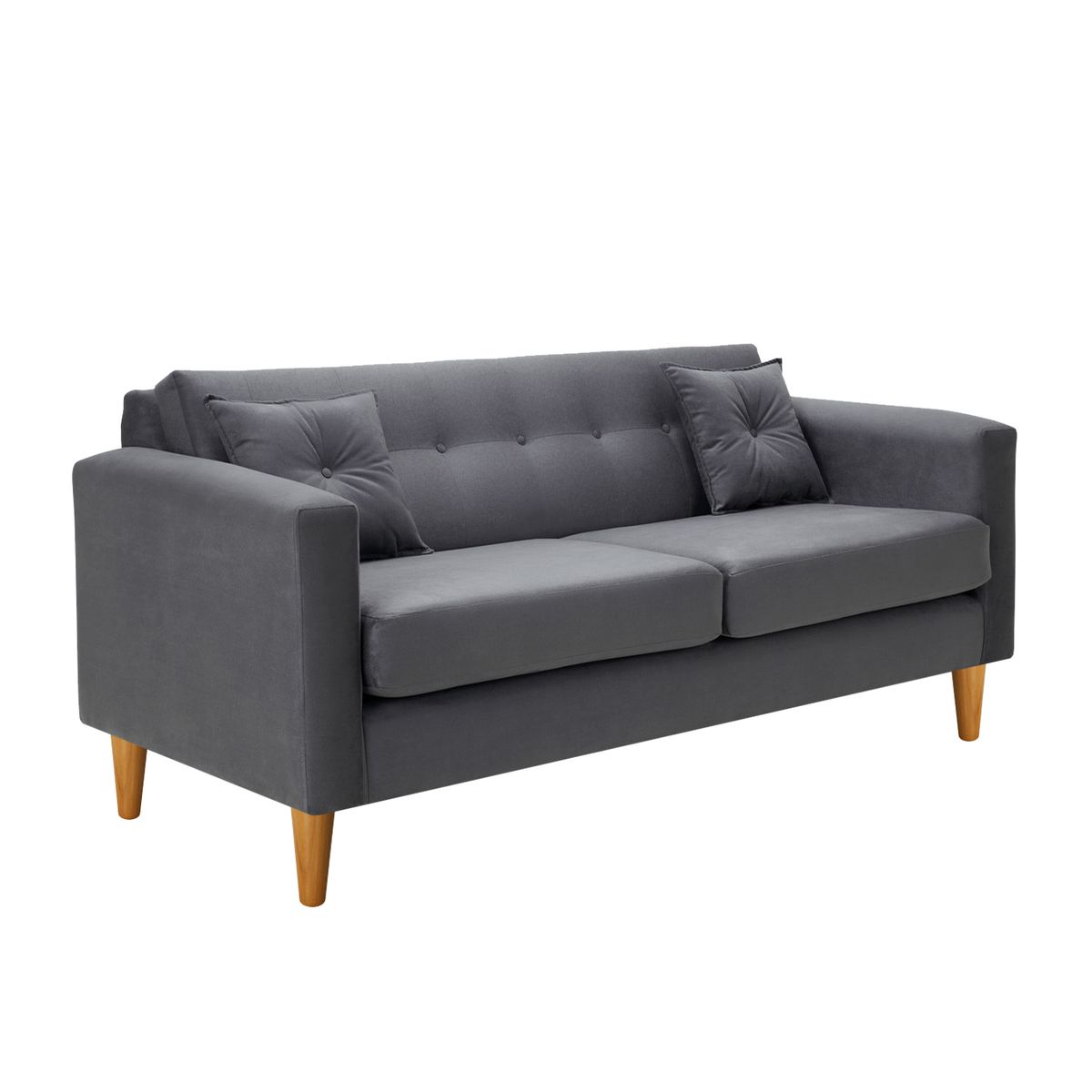 BODEVIR - Sofa New Retro 3 Cuerpos Felpa 04