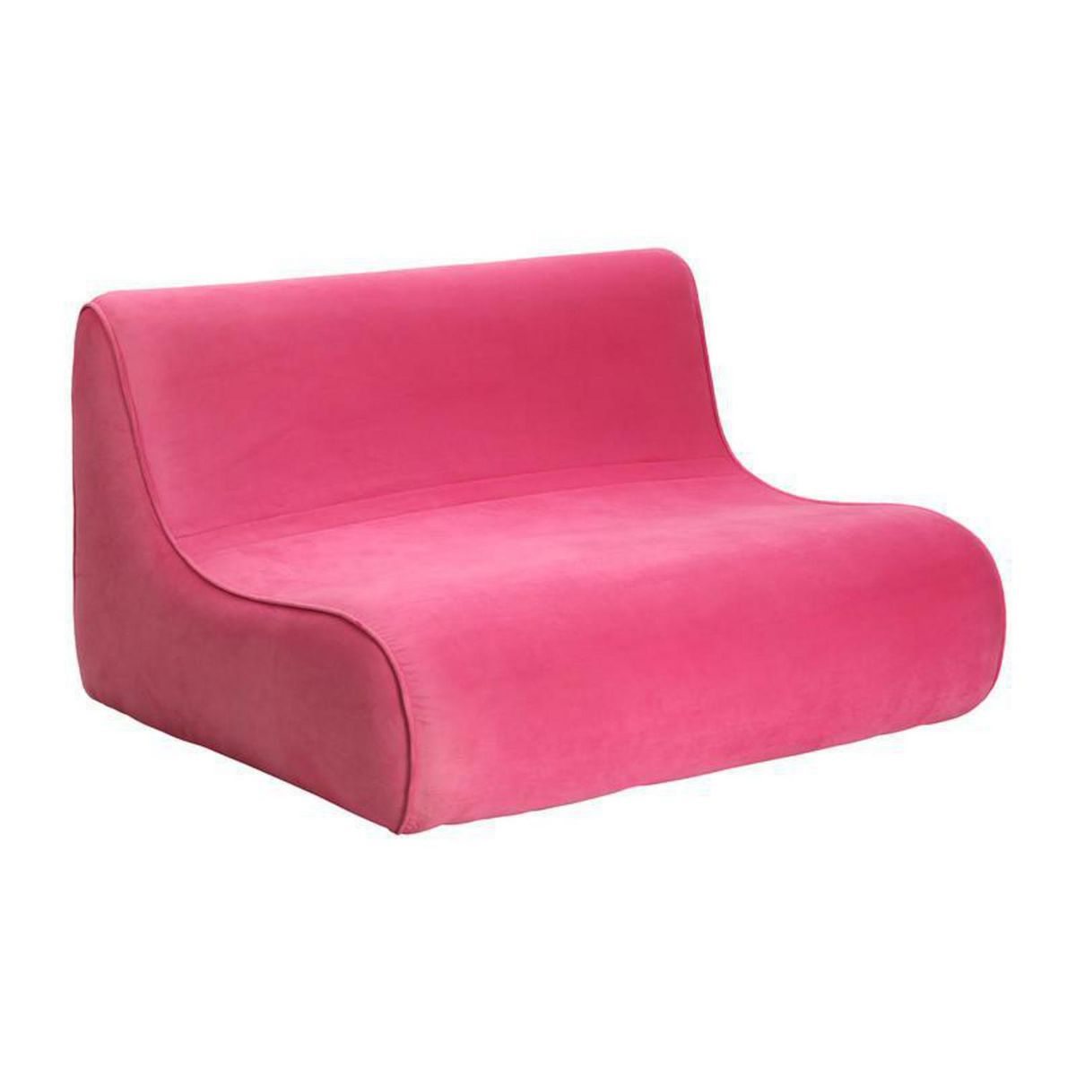 BODEVIR - Sofa Komodo 2 Cuerpos Felpa