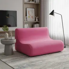 BODEVIR - Sofa Komodo 2 Cuerpos Felpa
