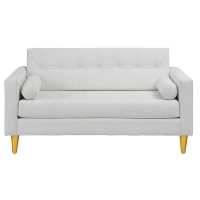 Sofa Retro 3C PU 01 Blanco