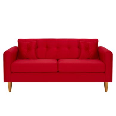 Sofa New Retro 3C Felpa 04 Rojo