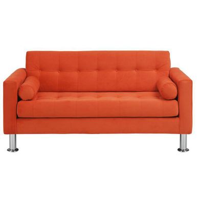 Sofa Retro 3C Felpa 12 Naranjo